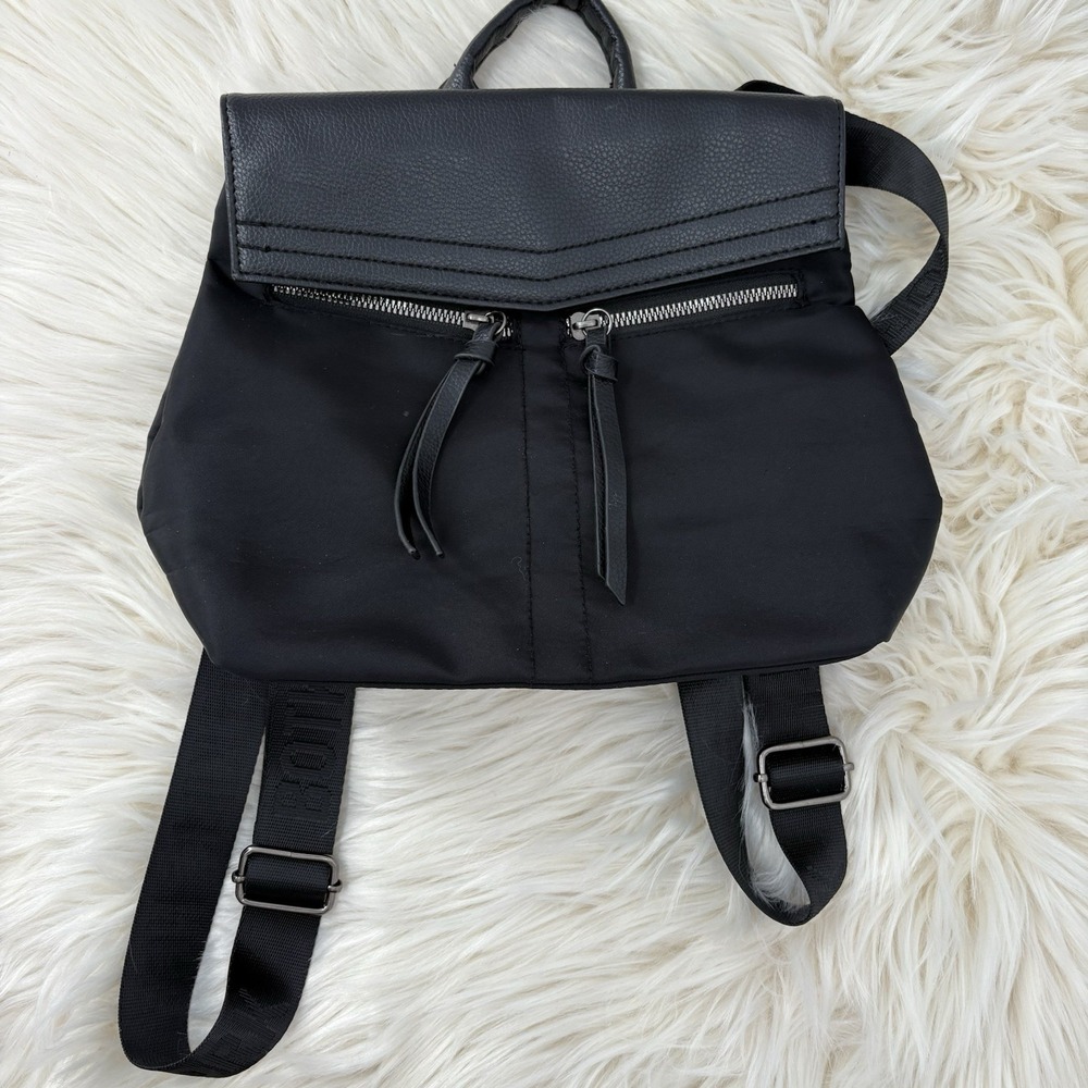 Botkier Trigger Mini Nylon Backpack - Black
